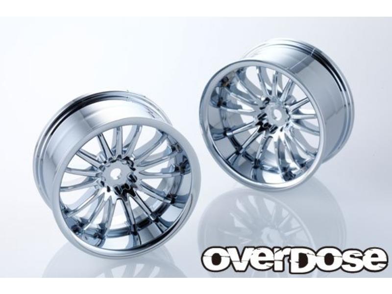 Overdose Work XSA 05C / Color: Chrome / Offset: 7mm (2pcs)