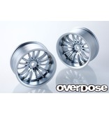 Overdose Work XSA 05C / Color: Matte Chrome / Offset: 7mm (2pcs)