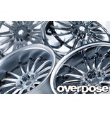 Overdose Work XSA 05C / Color: Chrome / Offset: 7mm (2pcs)