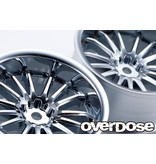 Overdose Work XSA 05C / Color: Chrome / Offset: 7mm (2pcs)