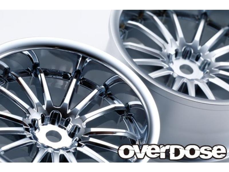 Overdose Work XSA 05C / Color: Chrome / Offset: 7mm (2pcs)