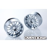 Overdose Work XSA 05C / Color: Chrome / Offset: 5mm (2pcs)