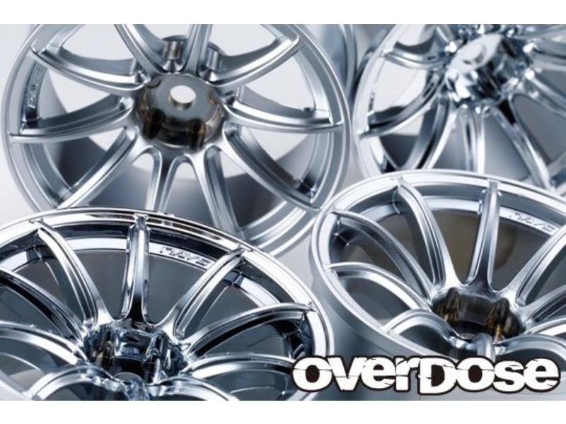 Overdose Rays Gram Lights 57Transcend / Color: Chrome / Offset: 7mm (2pcs)