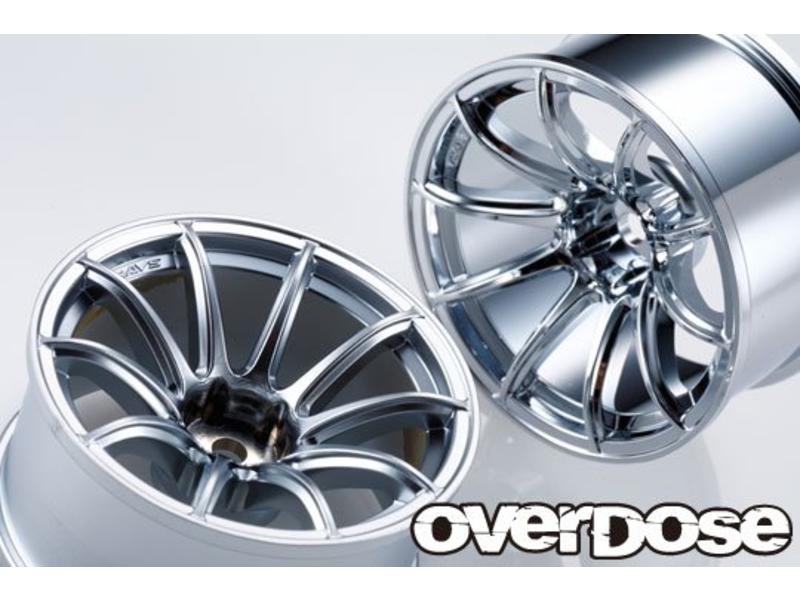 Overdose Rays Gram Lights 57Transcend / Color: Chrome / Offset: 7mm (2pcs)