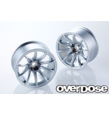 Overdose Rays Gram Lights 57Transcend / Color: Matte Chrome / Offset: 7mm (2pcs)