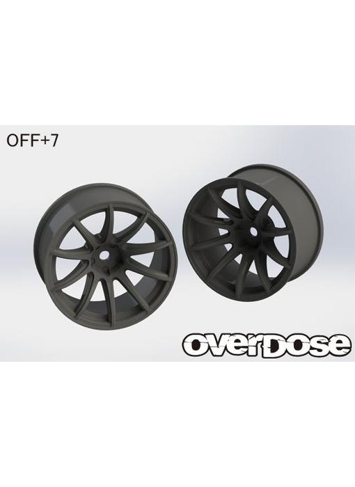 Overdose Rays Gram Lights 57Transcend / Black / 7mm (2)