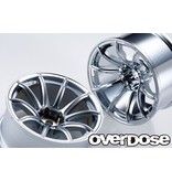 Overdose Rays Gram Lights 57Transcend / Color: Chrome / Offset: 5mm (2pcs)