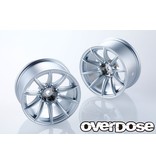 Overdose Rays Gram Lights 57Transcend / Color: Matte Chrome / Offset: 5mm (2pcs)