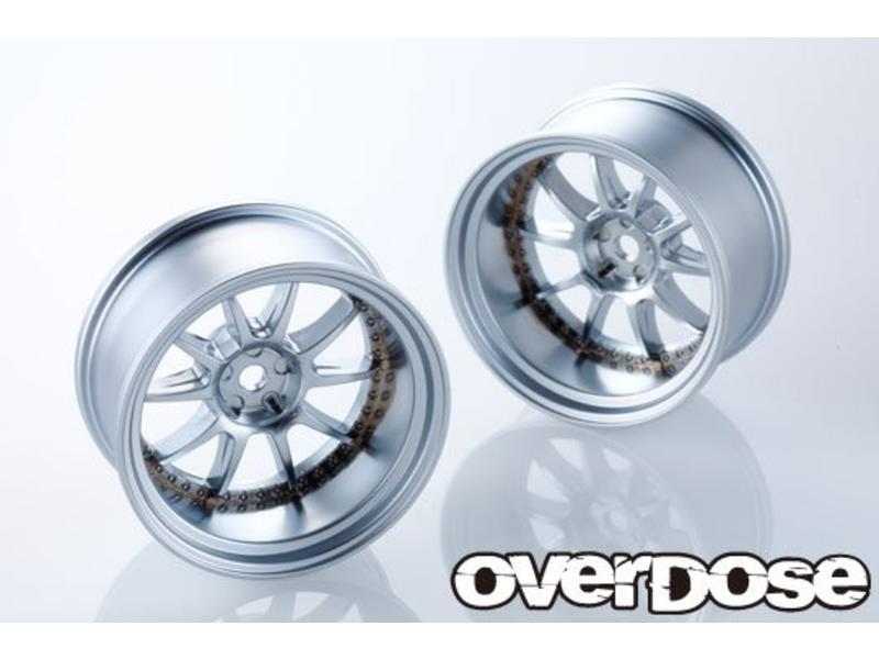 Overdose SSR Professor SP3 / Color: Matte Chrome / Offset: 11mm (2pcs)