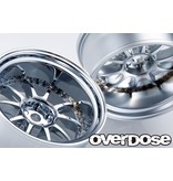 Overdose SSR Professor SP3 / Color: Matte Chrome / Offset: 11mm (2pcs)