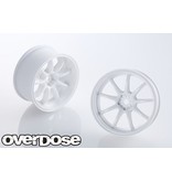 Overdose Work Emotion D9R / Color: White / Offset: 5mm (2pcs)