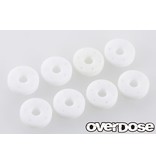 Overdose Machined PTFE Shock Piston Set for OD, TRF (φ0.5x5/φ0.5x6/φ0.6x5/φ0.6x6)