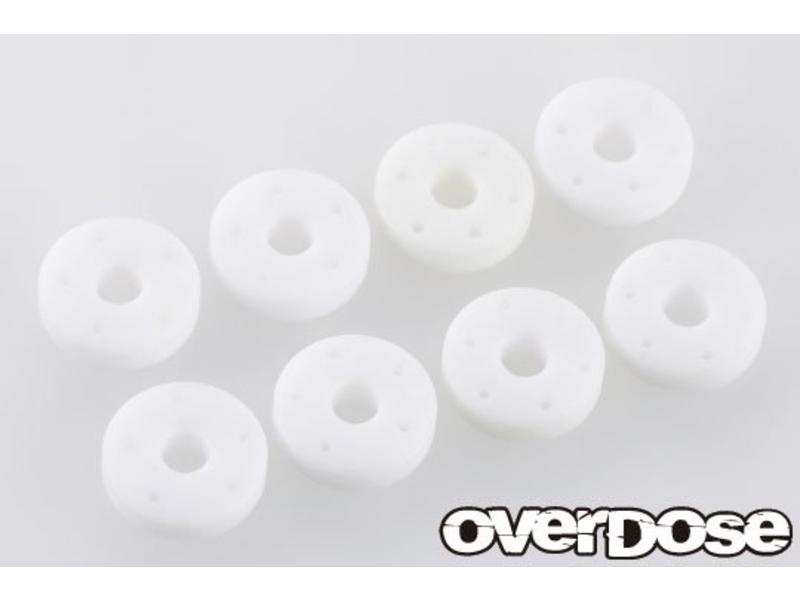Overdose Machined PTFE Shock Piston Set (φ0.5, φ0.6) Overdose Machined PTFE Shock Piston Set (φ0.5, φ0.6)