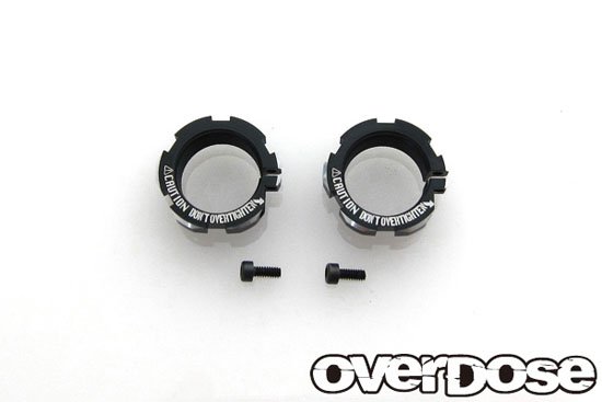 Overdose Alum. Shock Adjust Nut - Black Overdose Alum. Shock Adjust Nut - Black