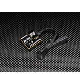 Yokomo Giroscopio Sterzo Drift DPP-302V4 PB Per Auto RC – 4 Modalità, Custodia In Alluminio Viola – Per Principianti Ed Esperti