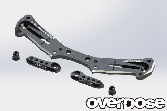 Overdose / OD2590 / Adjustable Aluminum Rear Shock Tower for Galm 