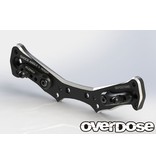 Overdose Adjustable Aluminum Rear Shock Tower for GALM / Color: Black