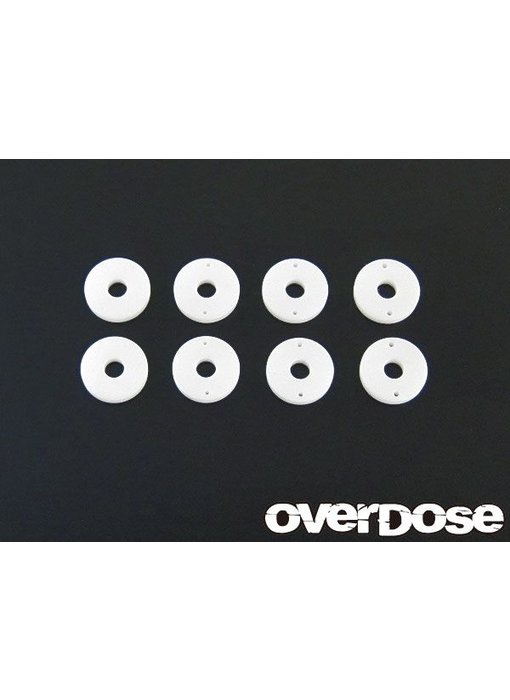 Overdose POM Shock Piston Set for DRB, DIB (φ0.6x2/φ0.7x2/φ0.8x2/Blank)