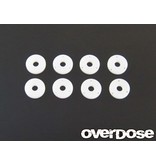 Overdose PTFE Shock Piston Set for DRB, DIB (φ0.6x3/φ0.7x3/φ0.8x3/Blank)