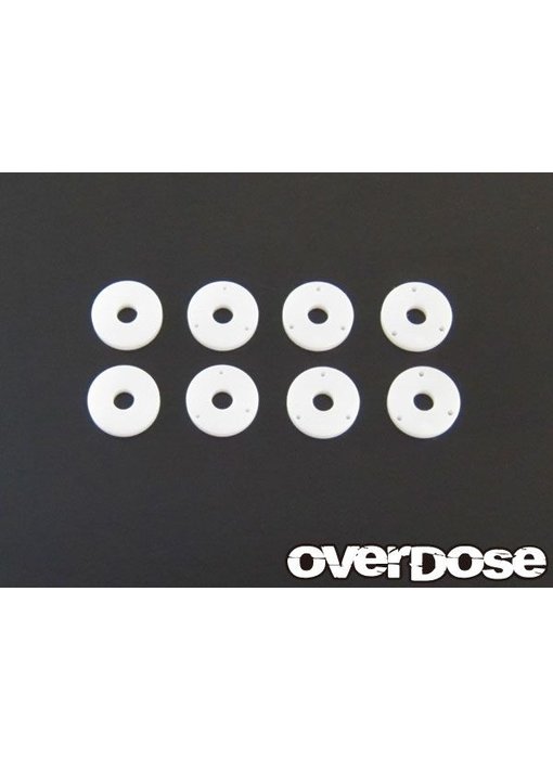 Overdose PTFE Shock Piston Set for DRB, DIB (φ0.6x3/φ0.7x3/φ0.8x3/Blank)