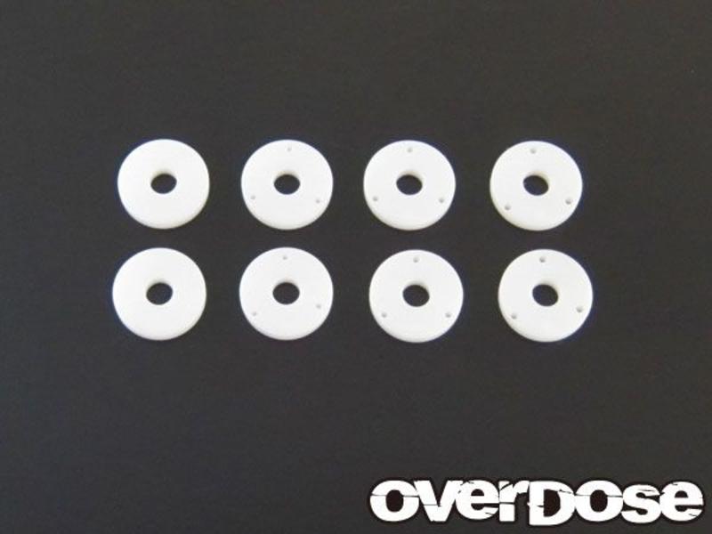 Overdose PTFE Shock Piston Set for DRB, DIB (φ0.6x3/φ0.7x3/φ0.8x3/Blank)