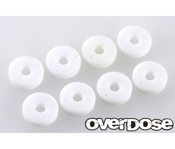 Overdose PTFE Shock Piston Set for HG Shock (φ0.6x2/φ0.6x3/φ0.7x2/φ0.7x3)