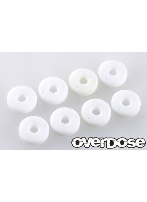 Overdose PTFE Shock Piston Set for HG Shock (φ0.6x2/φ0.6x3/φ0.7x2/φ0.7x3)