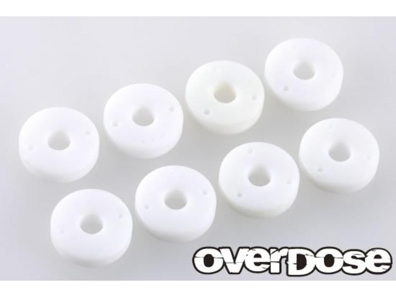 Overdose PTFE Shock Piston Set for HG Shock (φ0.6x2/φ0.6x3/φ0.7x2/φ0.7x3)