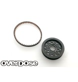 Overdose High Speed Pulley Set for GALM (Standard Drive)