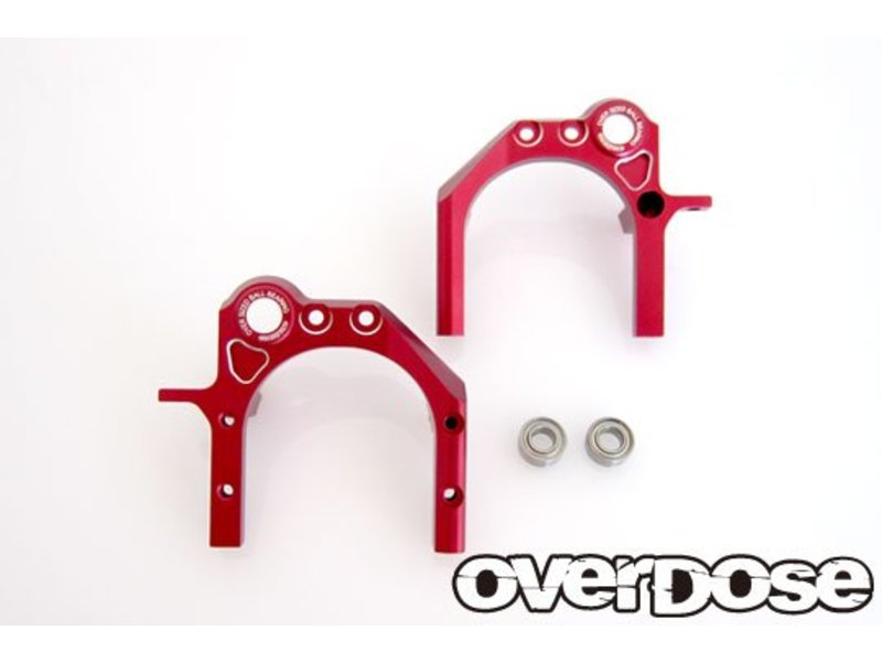 Overdose Oversize Ball Bearing Center Mount for Divall (LR set) / Color: Red