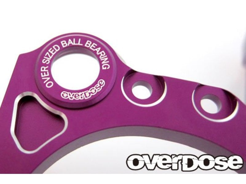 Overdose Oversize Ball Bearing Center Mount for Divall (LR set) / Color: Red