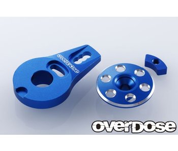 Overdose Alum. Servo Saver Horn Type-2 for OD1462 / Blue