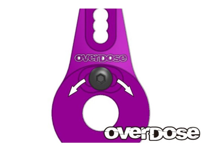 Overdose Aluminum Servo Saver Horn Type-2 for OD1462 / Color: Blue