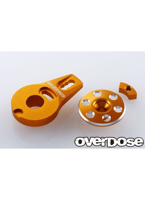Overdose Alum. Servo Saver Horn Type-2 for OD1462 / Gold