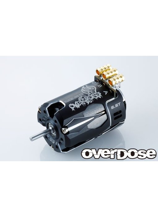Overdose Factory Tuned Spec. Brushless Motor Ver3. / 10.5T / Black