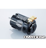 Overdose Factory Tuned Spec. Brushless Motor Ver3. / Turns: 10.5T / Color: Black