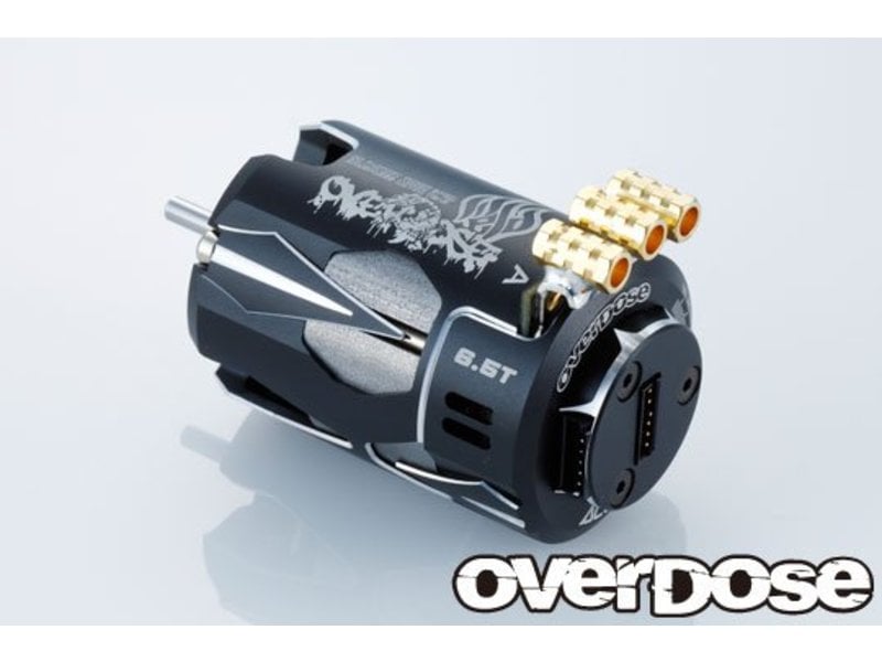 Overdose Factory Tuned Spec. Brushless Motor Ver3. / Turns: 10.5T / Color: Black