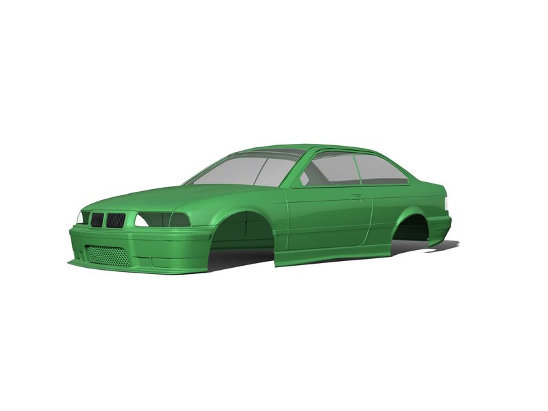 e36 rc drift car