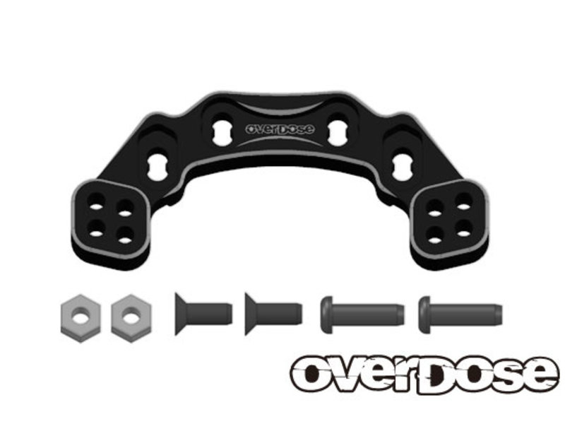 Overdose Aluminum Rear Upper Arm Mount for GALM / Color: Black