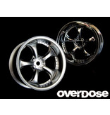 Overdose Work VS KF / Color: Chrome / Offset: 7mm (2pcs)