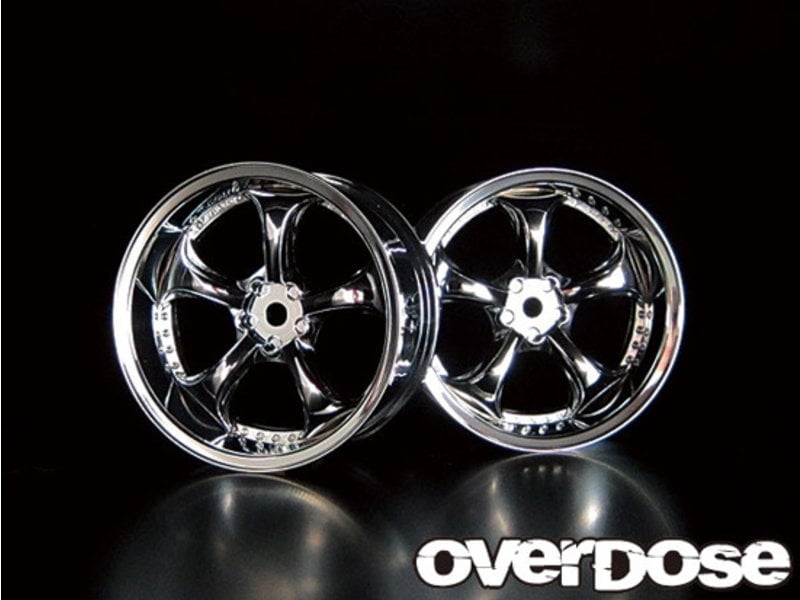 Overdose Work VS KF / Color: Chrome / Offset: 7mm (2pcs)