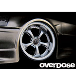 Overdose Work VS KF / Color: Matte Chrome / Offset: 5mm (2pcs)