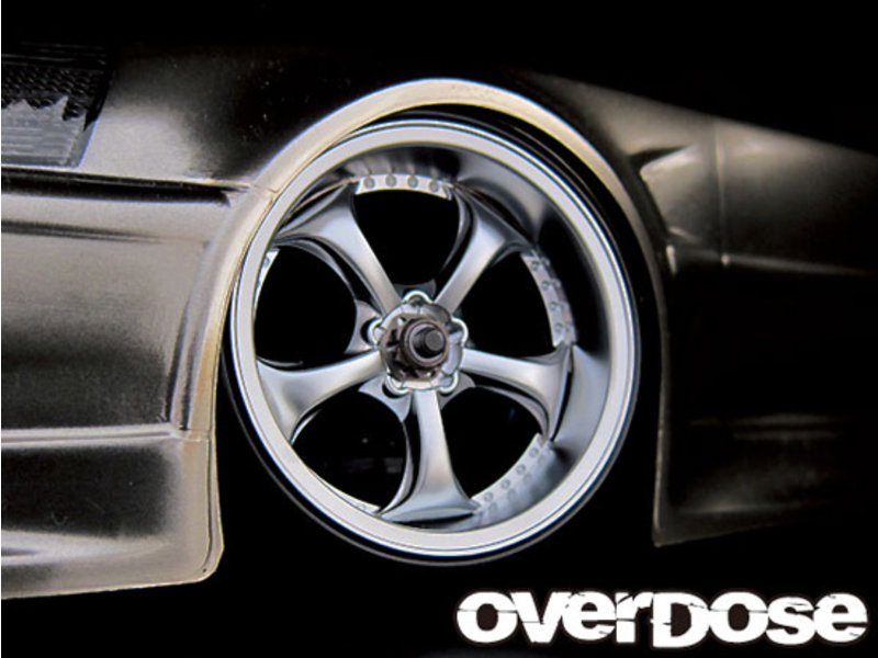 Overdose Work VS KF / Color: Matte Chrome / Offset: 5mm (2pcs)