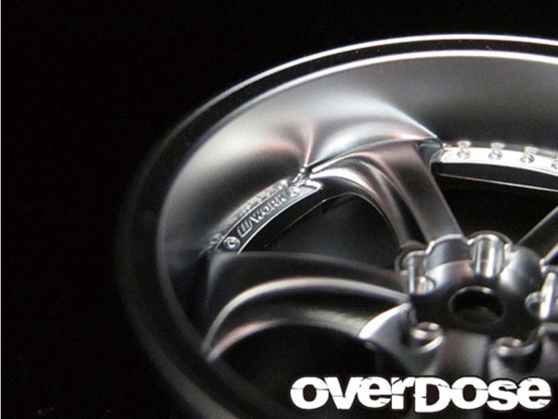 Overdose Work VS KF / Color: Matte Chrome / Offset: 5mm (2pcs)