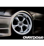 Overdose Work VS KF / Color: Matte Chrome / Offset: 7mm (2pcs)