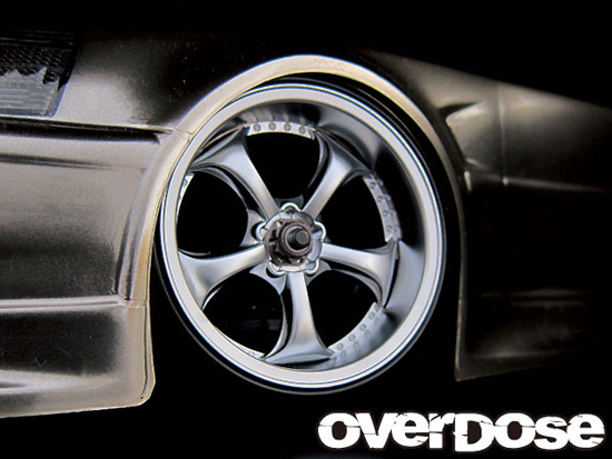 Overdose / OD1185B / Work VS KF / Color: Matte Chrome / Offset 