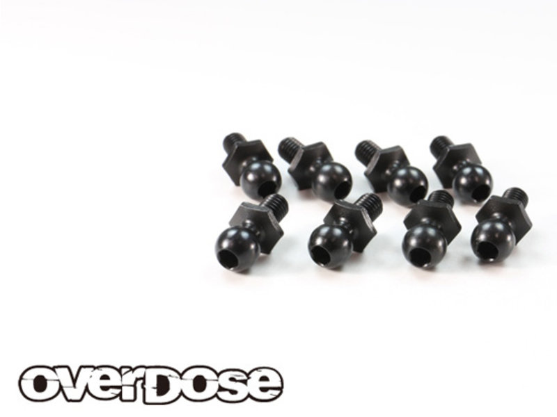 Overdose Ball Stud φ4.8mm x 8mm for Vacula, Divall (8pcs)