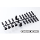 Ball Cap & Shock Parts Set Molybdenum for Vacula, Divall, XEX