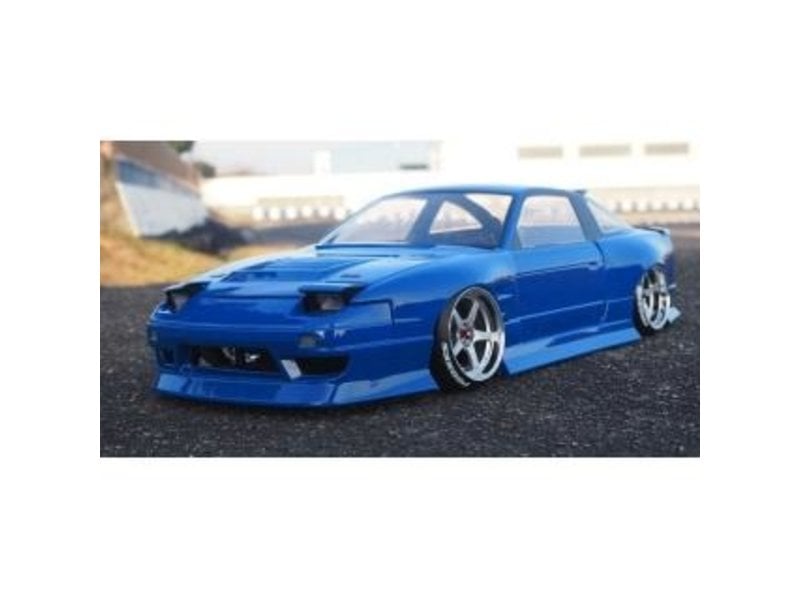 Addiction RC - AD-PB5-1 - Nissan 180SX D-MAX Body - Drifted