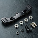 RMX 2.0 Alum. Steering Joint Plate / Black